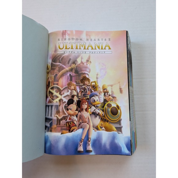 Kingdom Hearts 2 II Ultimania Guide Book Japanese NO COVER Square Enix - Picture 5 of 9
